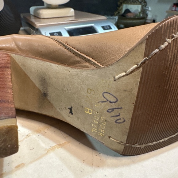 size 61/2 tan soft leather from brazil boots - Picture 9 of 16